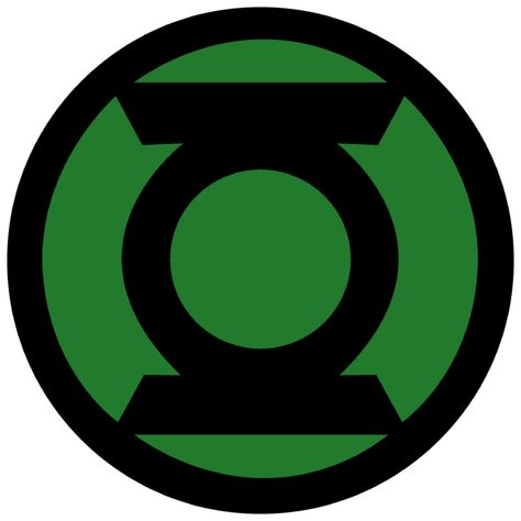 Green Lantern Symbol, Green Lantern Ring, Make A Comic Book, Green Lantern Logo, Lantern Rings, Lantern Image, Green Lantern Hal Jordan, Logo Outline, Draw Logo