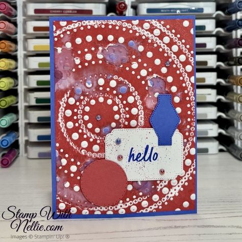 Dotted Circles embossing folder cards - Stamp with Nellie Dotted Circles Embossing Folder Cards, Stampin Up Dotted Circles 3d Embossing Folder, Stampin Up Dotted Circles, Dotted Circles Embossing Folder, Dotted Circle, Embossing Folder Cards, Papercraft Ideas, Team Lead, Fun Cards