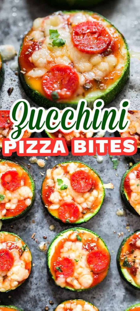 zucchini pizza bites on baking tray Pepperoni Bites, Pepperoni Pizza Bites, Zucchini Pizza Bites, Zucchini Bites, Zucchini Pizza, Low Carb Low Fat Recipes, Zucchini Pizzas, Low Carb Meal, Boiled Egg Diet Plan