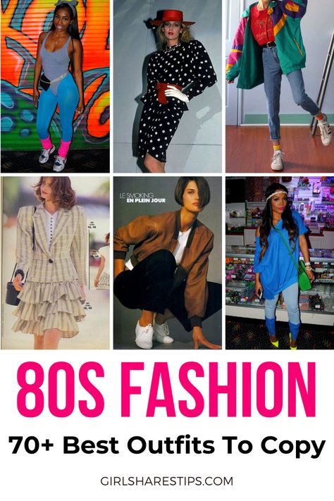 Best style tips on 80s fashion for women and the 70+ best 80s outfits to copy now! | 80s fashion | 80s fashion trends | 80s fashion men | 80s fashion for women | 80s fashion party| 80s fashion black women | 80s fashion outfits | 80s fashion party outfits 1980s | 1980 fashion | iconic 80s outfits | 80s fashion party | outfits from the 80s | 80s party outfits | 80s hair | 80s makeup | 80s hairstyles | 1980s fashion | 80s outfits | 80s style | vintage look | retro outfits 80s Look Outfits Party Retro, 80s Womens Outfits Party, 80 Hip Hop Fashion Women, 1980s Themed Party Outfit, 80s Outfits Women 1980s Style, 80s Fashion Party Outfits 1980s Retro, 1980s Womens Fashion 80s Style, 80s Fashion Dresses 1980s Style, 80's Theme Outfit