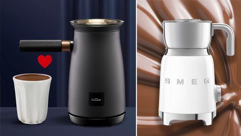 Best hot chocolate makers to gift in 2023: From Lakeland to Hotel Chocolat, Amazon & MORE — HELLO! Hot Chocolate Maker, Best Hot Chocolate, Chocolate Cappuccino, Electric Milk Frother, Chocolate Maker, Chocolate Powder, Frothing Milk, Kitchen Appliance, Milk Frother