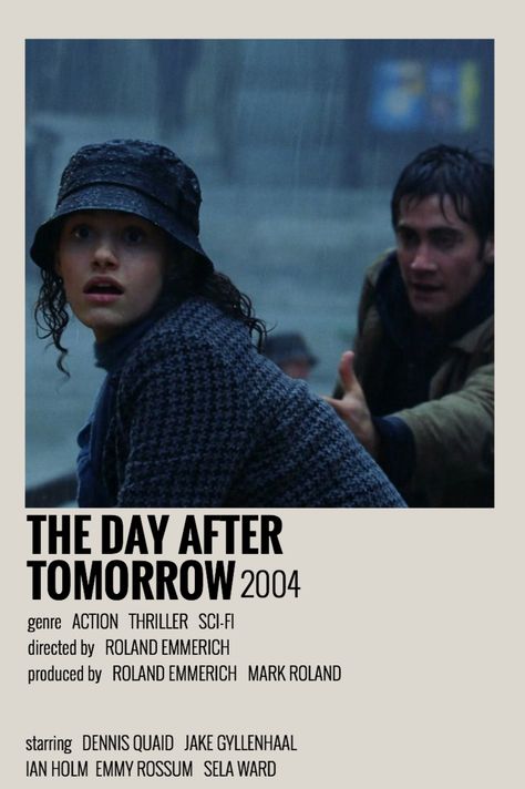 The Day After Tomorrow Poster, 2004 Movies List, The Day After Tomorrow Movie, Christopher Meyer, The Day After Tomorrow, هاكونا ماتاتا, Movies To Watch Teenagers, Posters Minimalist, Night Film