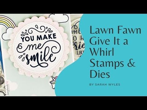 (1) Lawn Fawn | Give it a Whirl Stamps + Dies | Card Making Tutorial - YouTube Morning Everyone, Card Making Tutorials, Good Morning Everyone, Lawn Fawn, Amazing Day, So Happy, Lawn, Good Morning, Card Making