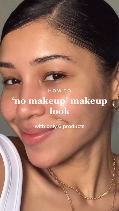 Difficulty: Easy Natural Dewy Makeup, Natural School Makeup, Olive Skin Makeup, Dewy Skin Makeup, Acne Beautiful, No Make Up Make Up Look, No Makeup Makeup Look, Sunkissed Makeup, Dewy Makeup Look