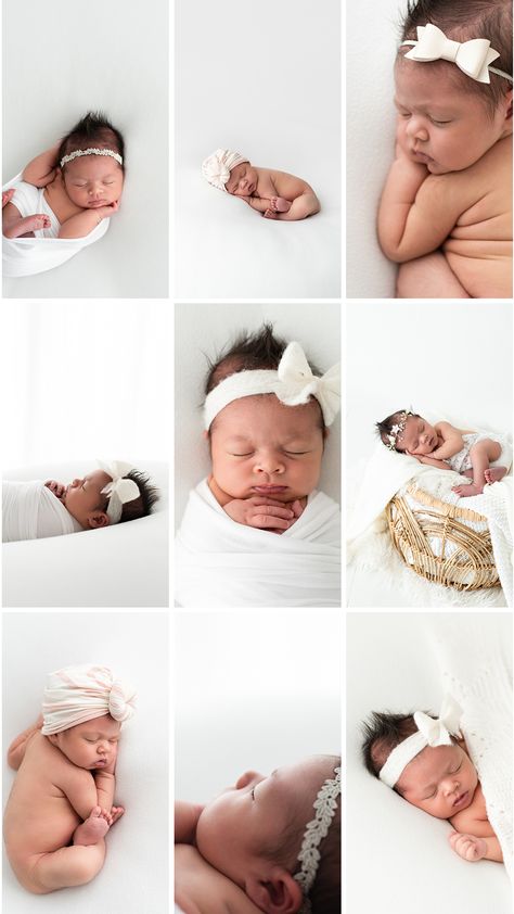 Newborn Photography Simple Natural, Newborn Photography White Background, Newborn Photography Set Up, 6 Week Old Newborn Photography, Simple Studio Newborn Photography, Modern Newborn Photography, Beginner Newborn Photography, Diy Newborn Pictures At Home Poses, Easy Newborn Photography