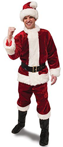 Sunnywood Mens Velvet Santa RedWhite 3XLarge ** More info could be found at the image url. Santa Claus Suit, Santa Claus Costume, Christmas Suit, Christmas Wear, Santa Boots, Santa Suit, Santa Costume, Santa Outfit, Lined Pants