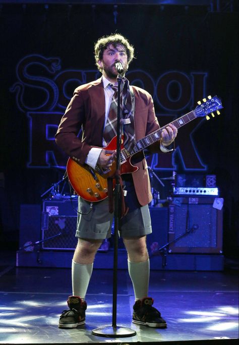 Dewey Finn, School Of Rock Musical, Beetlejuice Cast, Alex Brightman, King Alexander, Andrew Lloyd Webber, Fall School, School Of Rock, Theatre Nerds