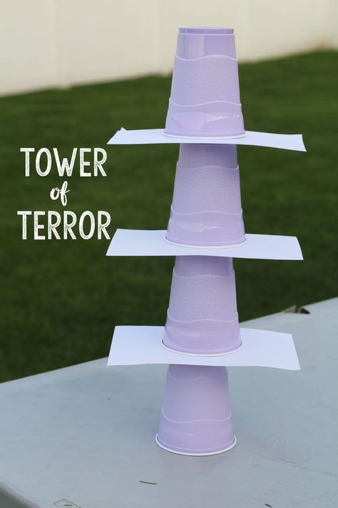 18 activities to do with plastic cups! Solo Cup Games For Kids, Plastic Cup Games, Field Day Games, Cup Game, Children's Games, Cup Games, Minute To Win It Games, Tower Of Terror, Minute To Win It