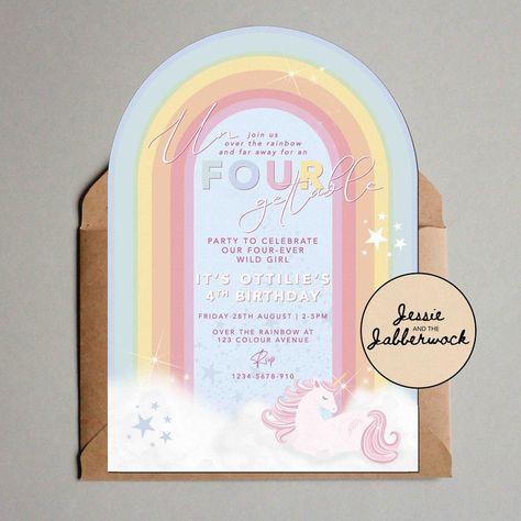 Unicorn 3rd Birthday Party Invitation, Unicorn Bday Invitation, Unicorn And Dinosaur Party Invitations, Unicorn Birthday Party Invitation Zazzle, Rainbow Unicorn Birthday Party Invites, Unicorn Invite, Rainbow Invitation, Real Unicorn, Rainbow Invitations