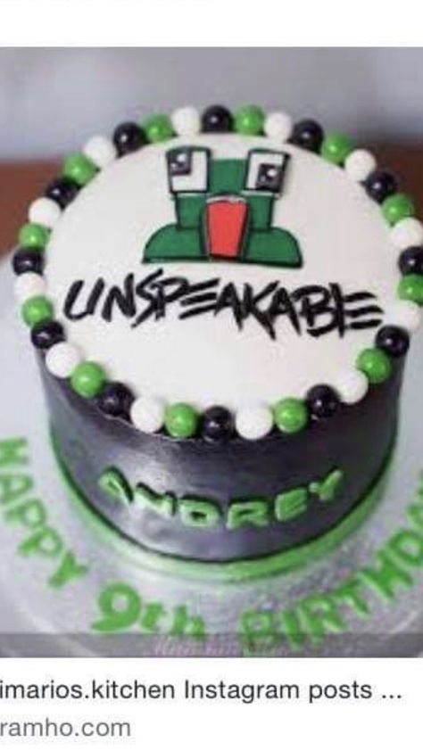 Unspeakable Birthday Cake, Unspeakable Birthday Party, Unspeakable Cake, Boys 8th Birthday, 8th Birthday Cake, Bday Cake, Boy Birthday Cake, Birthday Party Cake, Activity Toys