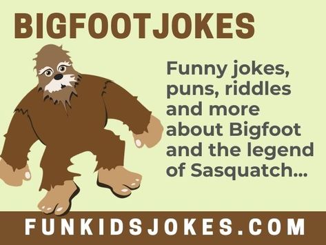 Funny Sasquatch Quotes, Bigfoot Hunting Kit, Funny Bigfoot Sayings, Sasquatch Party Ideas, Bigfoot Scavenger Hunt, Big Foot Party Ideas, Sasquatch Quotes, Bigfoot Crafts, Bigfoot Festival