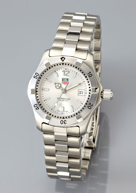 ladies tag heur 2000 2000 Bracelet, Tag Heur, Tag Heuer Aquaracer, Shopping Travel, Tag Heuer, Designer Collection, Cool Watches, Silver Watch, Rolex Watches