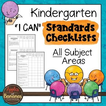 Kindergarten Standards Checklists for All Subjects - "I Can" Math Classroom Posters, Ngss Science, 3rd Grade Social Studies, Fourth Grade Math, Social Studies Classroom, Math About Me, Parent Communication, Seventh Grade, Eighth Grade