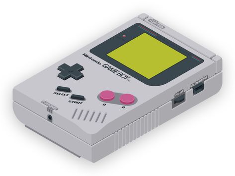 Isometric GameBoy by TipTut on Dribbble Custom Gameboy Color, Gameboy Advance Pixel Art, Gameboy Color, Gameboy Advance Sp, Nintendo Gameboy Advance Sp, Tech Design, Nintendo Consoles, Gaming Products, Creative Professional