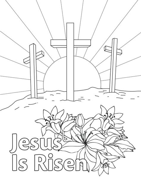 27+ Marvelous Image of Easter Coloring Pages Religious . Easter Coloring Pages Religious Jesus Raises Lazarus From The Dead Coloring Page Best Of Collection #coloringpages #coloring Easter Coloring Pages Printable, Free Easter Coloring Pages, Cross Coloring Page, Easter Coloring Sheets, Jesus Coloring Pages, Sunday School Coloring Pages, Easter Egg Coloring Pages, Easter Coloring Book, Jesus Is Risen