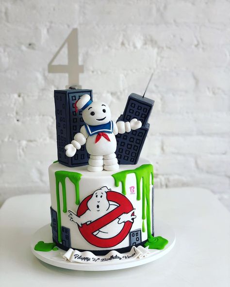 Ghostbusters Cake! TAG a fan! Stop by for our Walk in Tastings today until 7pm & tomorrow 12-7pm 702 Washington Avenue in Brooklyn.… Lion King Baby Shower Cake, Ghostbusters Cake, Ghost Busters Birthday Party, Ghostbusters Birthday Party, Construction Birthday Cake, Ghostbusters Party, Lion King Baby Shower, Art Cakes, Lion King Baby