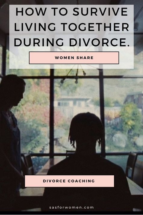 Living together during divorce is a very real possibility for most people. The experience doesn't have to be a living Purgatory, but there must be ground rules and clear boundaries. Divorcing can be expensive and complicated; it's not always a file-and-flee process. Here are some survival tips from us at SAS for Women and women clients we've supported in this situation of living together during divorce. Divorce Advice Woman, Husband Wants Divorce, Preparing For Divorce, Clear Boundaries, Eating Quotes, Reverse Psychology, Divorce Support, Divorce Recovery, Divorce Help