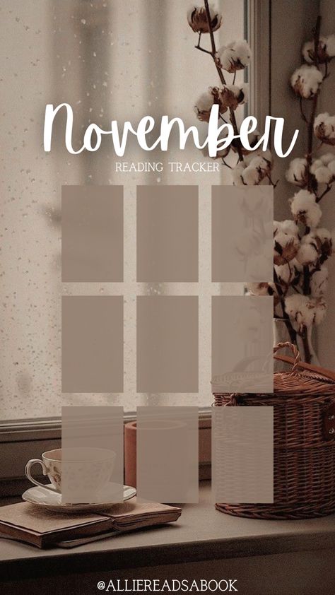 November Reading Wrap Up Template, November Reading Tracker, November Reads Template, Books Read Template, Reading Wrap Up Template, Read Template, Books Template, Reads Template, November Reading