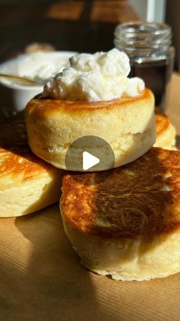 Kiley O'Donnell on Instagram Sourdough Hotcakes, Pancake Cake, Griddle Cakes, Sourdough Starter Discard Recipe, Sweet Delights, Breakfast Items, Sourdough Recipes, Sourdough Starter, Fermented Foods