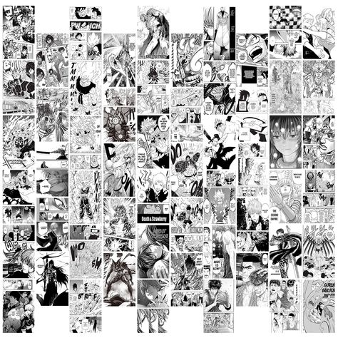 Anime Wall Collage, Anime Room Decor, Postcard Wall, Wall Collage Kit, Boy Wall Art, Anime Wall, Anime Posters, Collage Kit, Anime Room