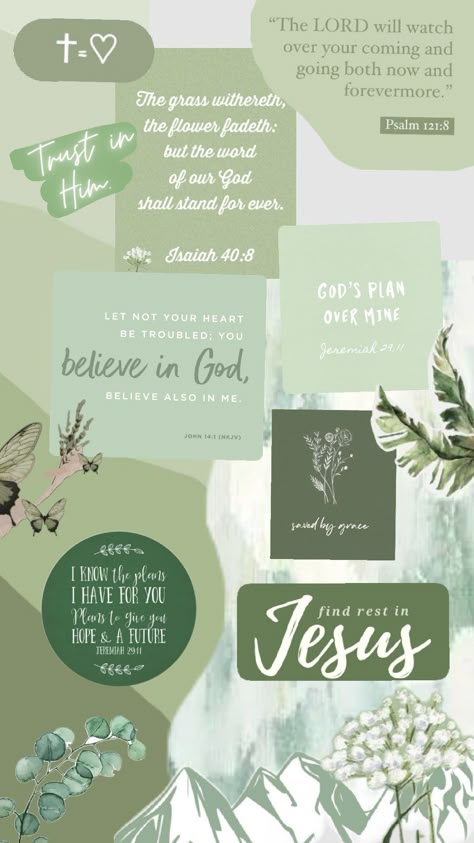 Christian Bible Aesthetic, Green Scripture Wallpaper, Green God Wallpapers, Green Wallpaper Bible Verse, Christian Green Wallpaper, Aesthetic Bible Verse Wallpaper Iphone, Green Christmas Aesthetic Wallpaper, Green Jesus Wallpaper, Bible Verse Wallpaper Green