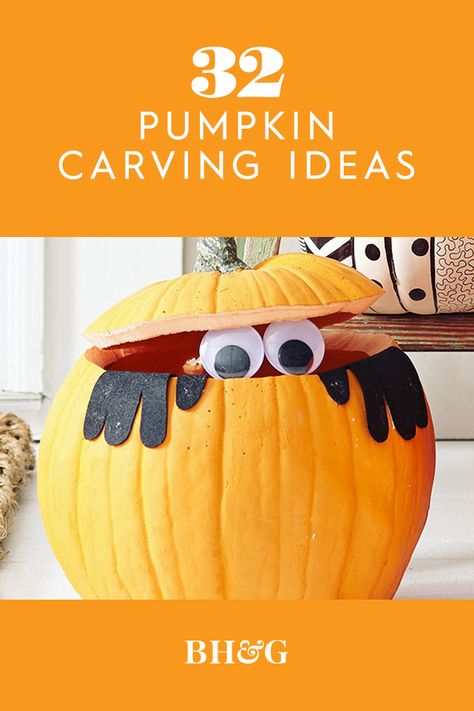 Easy Jackolantern Designs, Fun Pumpkin Carving Ideas, Easy Pumpkin Faces, Silly Pumpkin Faces, Easy Pumpkin Carving Ideas, Creative Pumpkin Carving Ideas, Pumpkin Carving Tips, Pumpkin Stencils Free, Pumkin Carving