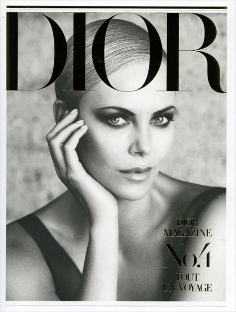 Charlize Theron for Dior Magazine by ... Dior Magazine, Patrick Demarchelier, Fashion Magazine Cover, Fashion Cover, Charlize Theron, African Beauty, A Magazine, Simple Image, Fashion Photographer