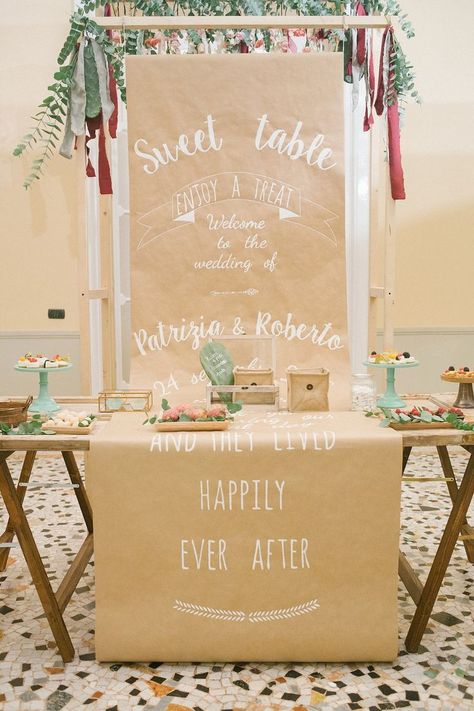 dessert table - photo by Irene Fucci http://ruffledblog.com/lake-como-destination-wedding-with-hanging-amaranthus Wedding Food Table Backdrop, Food Table Backdrop, Diy Wedding Desserts, Colorful Boho Wedding, Wedding Food Table, Hanging Amaranthus, Diy Dessert, Dessert Table Backdrop, Table Backdrop