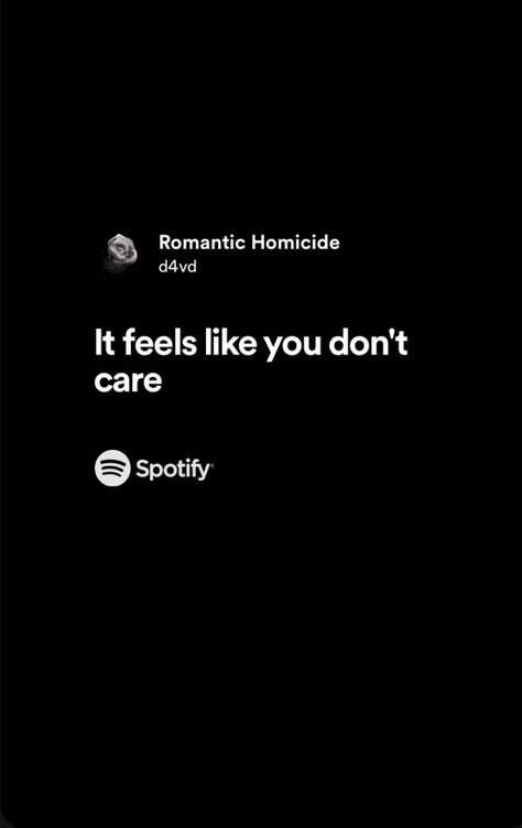 #d4vd #romantichomicide This Is How It Feels D4vd, D4vd Wallpaper, Deep Lyrics, Drake (lyrics), Songs That Describe Me, Relatable Lyrics, Rap Lyrics Quotes, Meaningful Lyrics, Song Lyric Quotes