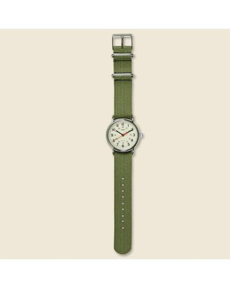 Timex Synthetic Weekender Watch - Cream/olive in Green for Men - Lyst Timex Weekender, Timex Watches, Online Sale, New Season, Leather Watch, On Sale, Man Shop, For Men, Cream