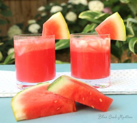 Watermelon Crush - A Vodka Sprite Cocktail - My Suburban Kitchen Sprite Cocktail, Watermelon Shots, Vodka Sprite, Watermelon Crush, Suburban Kitchen, Watermelon Flavor, Shots Alcohol, Yummy Alcoholic Drinks, Sweet Watermelon