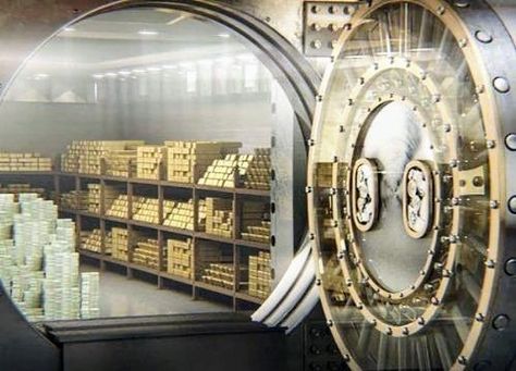 Money Vault, Big Safe, Gold Reserve, Gold Bullion Bars, The Heist, Vault Doors, Money Safe, Money Images, Money Stacks