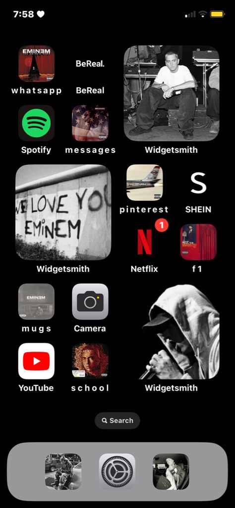 Eminem Homescreen, Camera Mug, Phone Organization, Eminem, Ios, Iphone