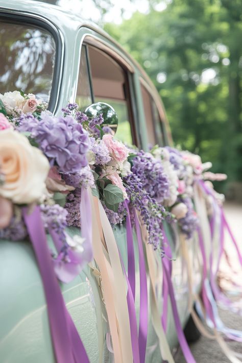 Wedding transport design. Vintage car adorned with lavender flower garlands and pastel ribbon streams.

Step aside traditional wedding limos; it's time to make way for the timeless allure of vintage bridal cars. From classic Rolls Royces to quaint Volkswagen Bugs, these vintage beauties are the newest wedding trend to add an air of romantic nostalgia to your special day. In our upcoming post, we…

Read more: https://tastywed.com/generated-post-30-classic-vintage-wedding-car-decoration-inspirations/ Classic Vintage Wedding, Vintage Wedding Car, Wedding Transport, Classic Rolls Royce, Wedding Limo, Bridal Car, Vintage Car Wedding, Enchanted Wedding, Lavender Flower