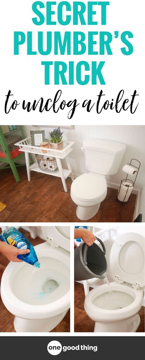 It's something that most of us don't like to think about, but toilet clogs happen. Next time your toilet gets clogged, don't call the plumber! Try this secret plumber's trick first! You may save yourself a lot of money. #plumbingtricks #toiletclogs #tipsa Clogged Toilet, Plumbing Installation, Deep Cleaning Tips, Diy Plumbing, Diy Cleaners, A Lot Of Money, Cleaners Homemade, Clever Hacks, Simple Life Hacks