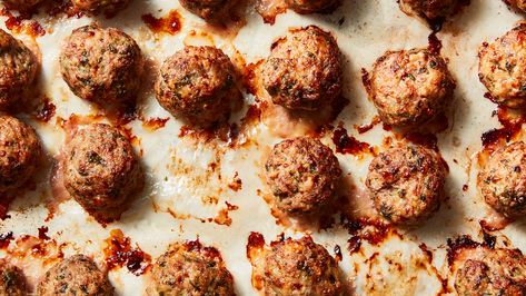 Don Angie Classic Meatballs Don Angie, Classic Meatballs, Mexican Meatballs, Lamb Kebabs, Italian Dinner Party, Best Meatballs, Lamb Meatballs, Food Tasting, Ground Meat