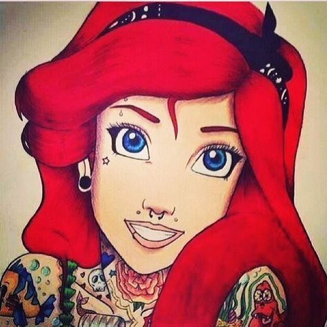 ... Punk princess #disneyprincess#disney#stylish#grunge#instafashion#follow#fashion Emo Disney Princess, Punk Disney Characters, Princesa Punk, Emo Disney, Evvi Art, Disney Punk, Goth Disney, Princesas Disney Anime, Punk Disney Princesses