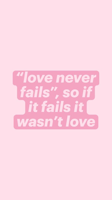 the bible says, “love never fails”, so if it fails it wasn’t love. #christian #religion #quotes #quoteoftheday Love Christian, Religion Quotes, Bible Says, Love Never Fails, T Love, Loving U, Gods Love, The Bible, Quote Of The Day