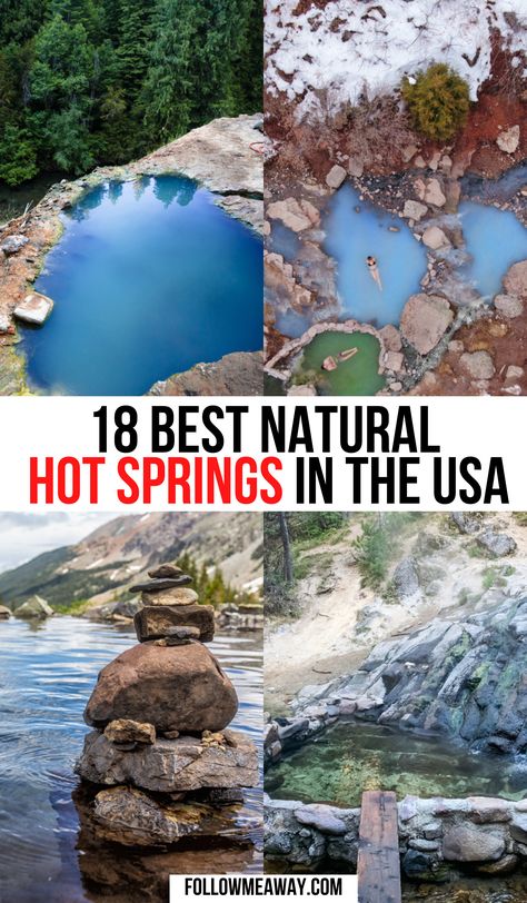 Hot Springs In The Us, Hot Springs Usa, Resorts Usa, Hot Springs Resort, Natural Hot Springs, Hot Springs Arkansas, Paradise Travel, Desert Hot Springs, Spring Resort