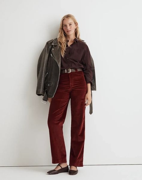 52 Cozy Corduroy Pieces for Your Winter Wardrobe 2023 - Brit + Co Corduroy Pants Outfit, Casual Mom Style, Belted Mini Skirt, Deep Autumn, Autumn Fits, Teacher Outfits, Color Analysis, Madewell Denim, Corduroy Pants