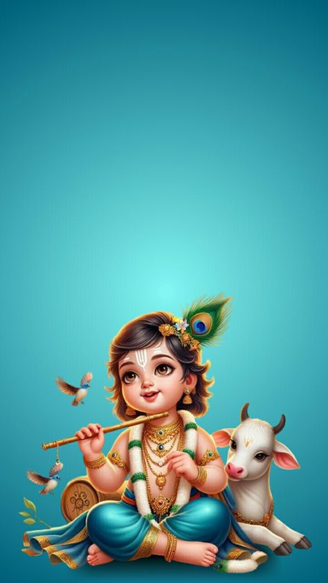 Wallpaper Devotional, Cute Little Krishna Images, Krishna Png, Wallpaper Krishna, Krishna Image, Animal Pictures For Kids, Free Invitation Cards, God Krishna, Flower Background Iphone