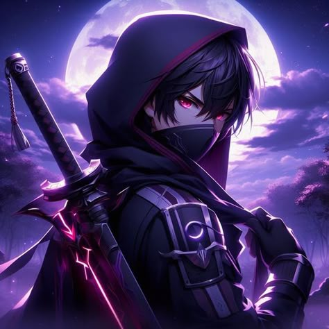 Assassin Wallpaper, Anime Assassin, Photo To Cartoon Photoshop, Anime Photo Profile Dark, Mythical Creatures Fantasy, Dark Fantasy Artwork, Best Anime Drawings, Recent Anime, Photo To Cartoon