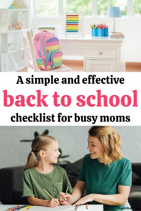 School Supplies Shopping List, Have A Great School Year, Mom Checklist, Back To School List, Back To School Checklist, School Checklist, After School Routine, Back To School Organization, Back To School Bulletin Boards