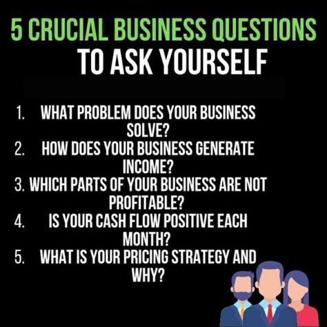 5 Small Business Ideas To Make Money Online While You Sleep😴 Questions For Entrepreneurs, Business Questions Entrepreneur, Entrepreneur Questions, Business Questions To Ask, Business Failure, Business Entrepreneur Startups, Business Strategy Management, Business Questions, Ideas To Make Money