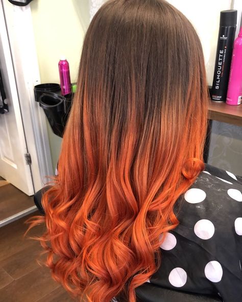 Ginger Ombre Hair, Ginger Ombre, Hair Goal, Multi Colored Hair, Hair Upstyles, Copper Hair Color, Copper Hair, Spring Hairstyles, Hair Inspiration Color