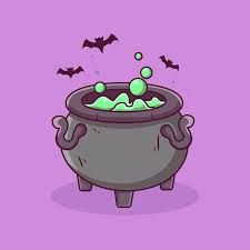 Calderos de brujas con pociones mágicas y elixir fondo de halloween de dibujos animados hirviendo | Vector Premium Zumba, Zombie, Collage, Halloween, ? Logo, Pins, Quick Saves