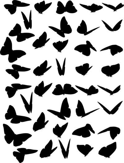 Butterfly Swarm, Butterflies Clipart, Space Painting, Butterfly Clip Art, Butterfly Tattoo Designs, Butterflies Svg, Image Icon, Art Ink, Butterfly Tattoo