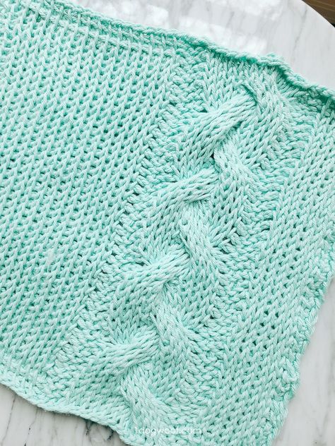 Crochet Cable Stitch Pattern, Crochet Cables Pattern, Tunisian Crochet Free, Crochet Cables, Crochet Cable Stitch, Crochet Tunisian, Tunisian Crochet Pattern, Ergonomic Crochet Hook, Tunisian Crochet Hook