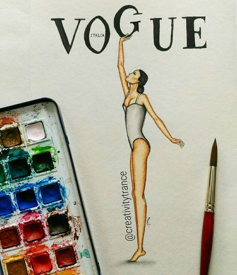 And am back to fashion illustration 😁 I guess I really enjoy sketching them 😎😝 Well the inspiration behind today's post is cover page of… Fashion Illustration Cover Page Ideas, Fashion Illustration Cover Page, Front Page Ideas, Cover Page Design, Painting Demo, Sketches Simple, Page Ideas, Cover Page, Fashion Illustrations