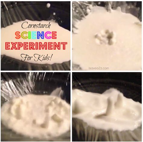 Fun Cornstarch Science Experiment for Kids!  We just spent 2 hours doing this!  KIDS LOVED IT! Babysitting Ideas, Science Experiment For Kids, Early Childhood Educator, Experiment For Kids, Science Club, Lip Balm Recipes, Sugar Scrub Recipe, Kid Experiments, Homemade Lip Balm